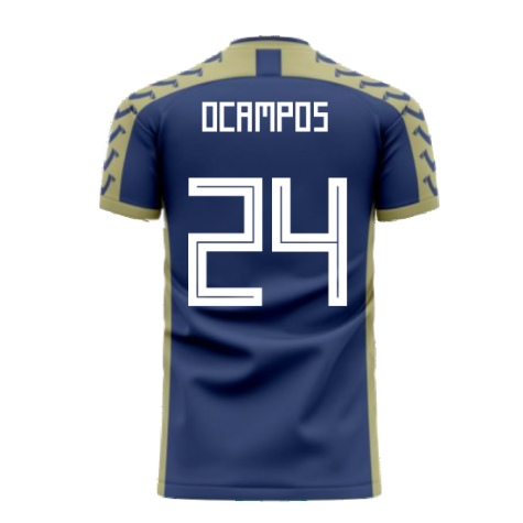 Argentina 2025-2026 Away Concept Football Kit (Viper) (OCAMPOS 24)