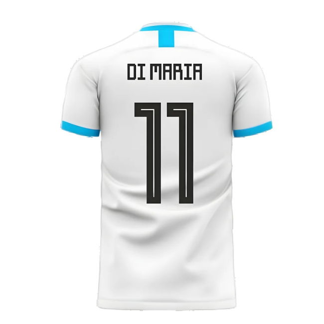Argentina 2025-2026 Home Concept Football Kit (Libero) (DI MARIA 11)