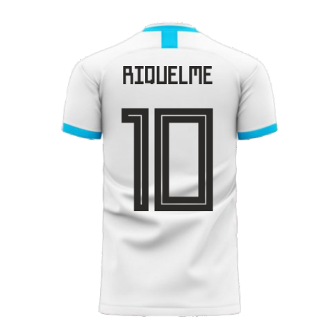 Argentina 2025-2026 Home Concept Football Kit (Libero) (RIQUELME 10)