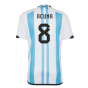 Argentina 2022 World Cup Winners Home Shirt (ACUNA 8)