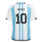 Argentina 2022 World Cup Winners Home Shirt - Kids (MESSI 10)