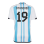 Argentina 2022 World Cup Winners Home Shirt (OTAMENDI 19)