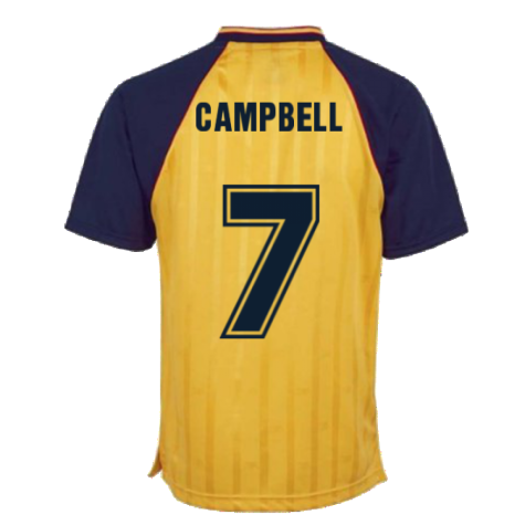 Arsenal 1988-89 Away Retro Shirt (Campbell 7)