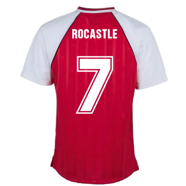 Arsenal 1988 Home Retro Football Shirt (ROCASTLE 7)