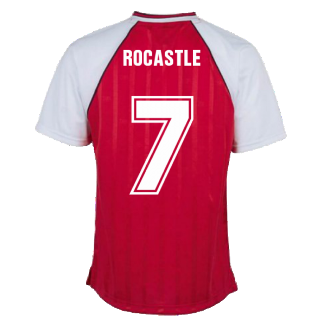 Arsenal 1988 Home Retro Football Shirt (ROCASTLE 7)