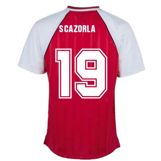 Arsenal 1988 Home Retro Football Shirt (S CAZORLA 19)