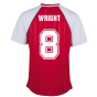 Arsenal 1988 Home Retro Football Shirt (Wright 8)