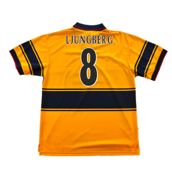 Arsenal 1997-99 Away Shirt (Excellent) (Ljungberg 8)