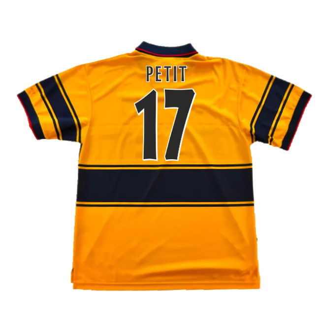 Arsenal 1997-99 Away Shirt (Excellent) (Petit 17)
