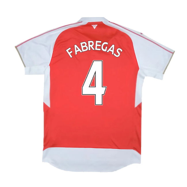 Arsenal 2015-16 Home Shirt (Excellent) (Fabregas 4)