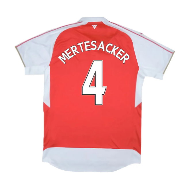 Arsenal 2015-16 Home Shirt (Excellent) (Mertesacker 4)