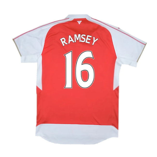 Arsenal 2015-16 Home Shirt (Excellent) (Ramsey 16)