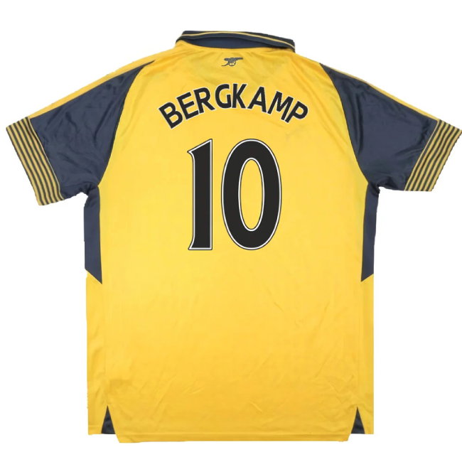 Arsenal 2016-17 Away Shirt (S) (Very Good) (BERGKAMP 10)