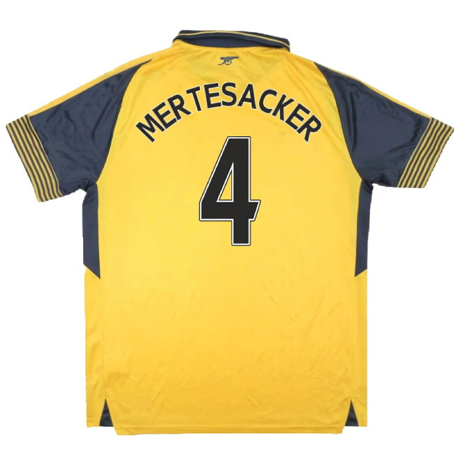 Arsenal 2016-17 Away Shirt (S) (Very Good) (Mertesacker 4)
