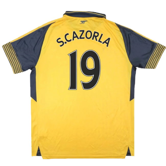 Arsenal 2016-17 Away Shirt (S) (Very Good) (S.Cazorla 19)
