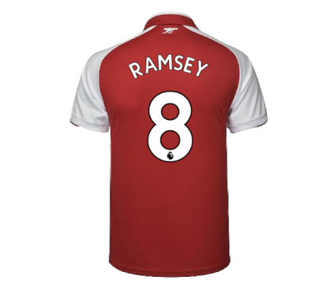 Arsenal 2017-18 Home Shirt ((Excellent) M) (Ramsey 8)