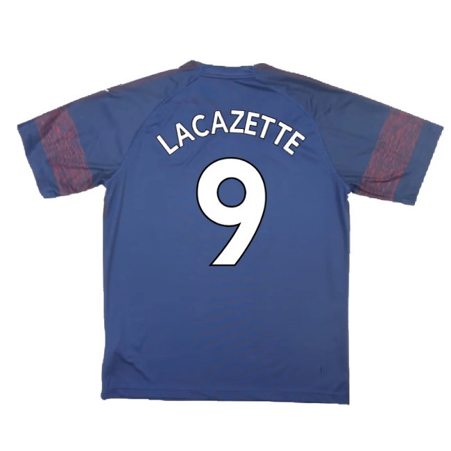 Arsenal 2018-19 Away Shirt (S) (Excellent) (Lacazette 9)