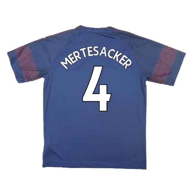 Arsenal 2018-19 Away Shirt (S) (Excellent) (Mertesacker 4)