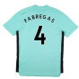 Arsenal 2021-2022 Adidas Training Shirt (XS) (FABREGAS 4) (Excellent)