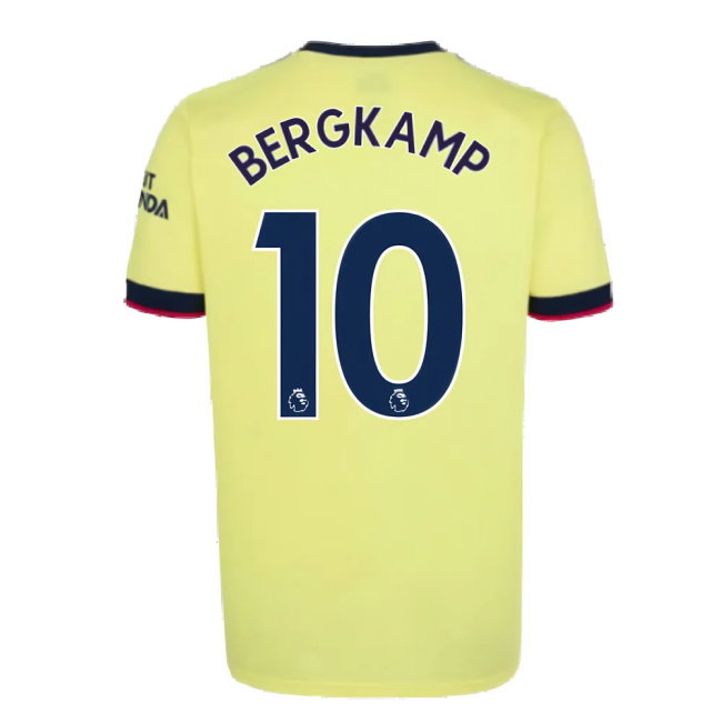 Arsenal 2021-2022 Away Shirt (BERGKAMP 10)