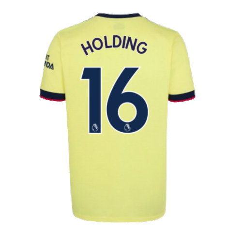 Arsenal 2021-2022 Away Shirt (HOLDING 16)