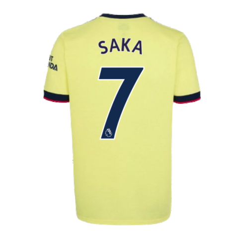 Arsenal 2021-2022 Away Shirt (Kids) (SAKA 7)