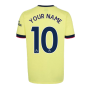 Arsenal 2021-2022 Away Shirt (Kids) (Your Name)