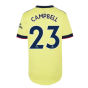 Arsenal 2021-2022 Away Shirt (Ladies) (CAMPBELL 23)