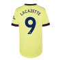 Arsenal 2021-2022 Away Shirt (Ladies) (LACAZETTE 9)