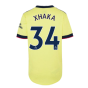Arsenal 2021-2022 Away Shirt (Ladies) (XHAKA 34)