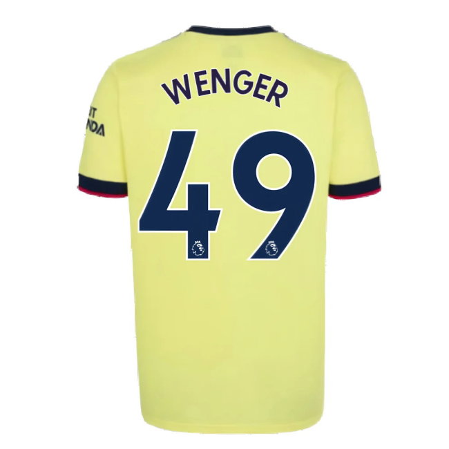 Arsenal 2021-2022 Away Shirt (WENGER 49)