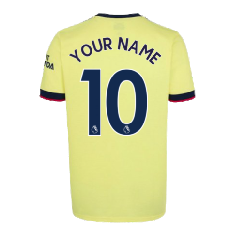 Arsenal 2021-2022 Away Shirt (Your Name)