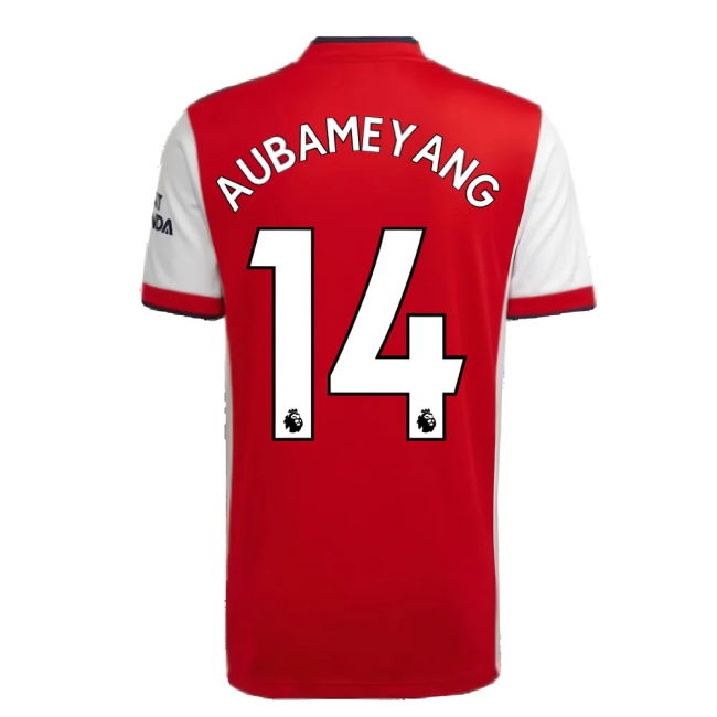 Arsenal 2021-2022 Home Shirt (AUBAMEYANG 14)