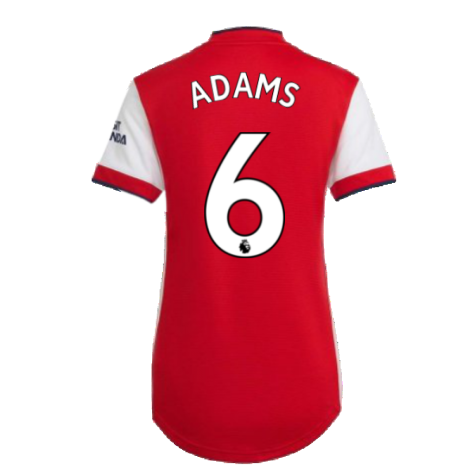 Arsenal 2021-2022 Home Shirt (Ladies) (ADAMS 6)