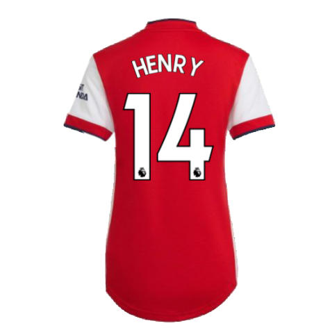 Arsenal 2021-2022 Home Shirt (Ladies) (HENRY 14)