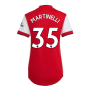 Arsenal 2021-2022 Home Shirt (Ladies) (MARTINELLI 35)