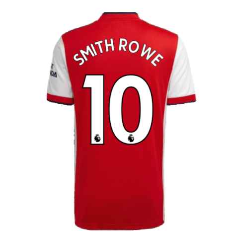 Arsenal 2021-2022 Home Shirt (SMITH ROWE 10)