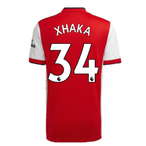 Arsenal 2021-2022 Home Shirt (XHAKA 34)