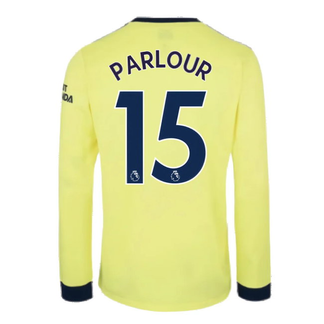 Arsenal 2021-2022 Long Sleeve Away Shirt (PARLOUR 15)