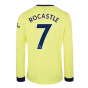 Arsenal 2021-2022 Long Sleeve Away Shirt (ROCASTLE 7)