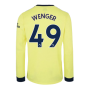 Arsenal 2021-2022 Long Sleeve Away Shirt (WENGER 49)