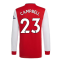 Arsenal 2021-2022 Long Sleeve Home Shirt (CAMPBELL 23)