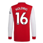 Arsenal 2021-2022 Long Sleeve Home Shirt (HOLDING 16)