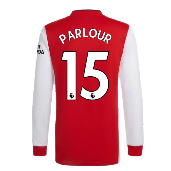 Arsenal 2021-2022 Long Sleeve Home Shirt (PARLOUR 15)
