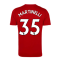 Arsenal 2021-2022 Training Shirt (Active Maroon) - Kids (MARTINELLI 35)