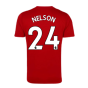 Arsenal 2021-2022 Training Shirt (Active Maroon) - Kids (NELSON 24)