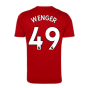 Arsenal 2021-2022 Training Shirt (Active Maroon) - Kids (WENGER 49)