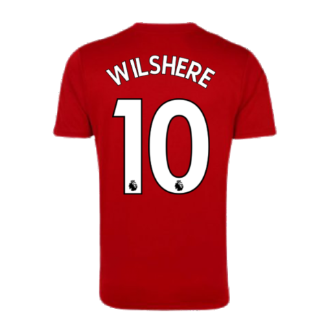 Arsenal 2021-2022 Training Shirt (Active Maroon) - Kids (WILSHERE 10)