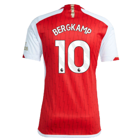 Arsenal 2023-24 Home Shirt (XXLB) (Bergkamp 10) (Excellent)