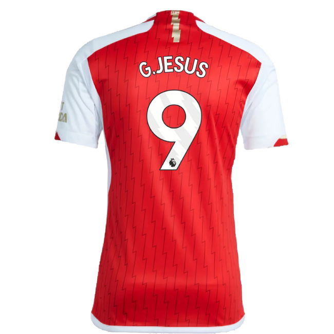 Arsenal 2023-24 Home Shirt (XXLB) (G.Jesus 9) (Excellent)